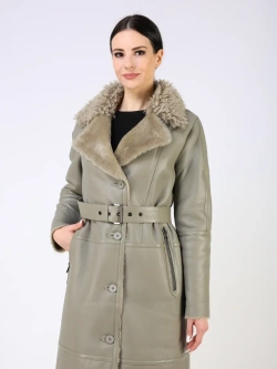 Дубленка зимняя натуральная длинная