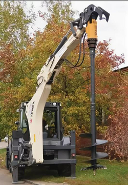 Гидровращатель на Экскаватор Liebherr