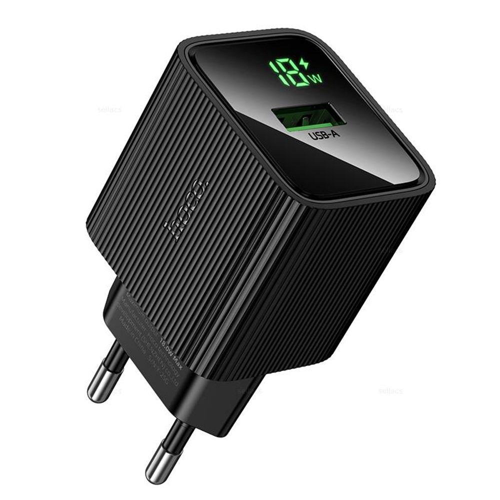 Hoco CS81A Excellent QC3.0 зарядное устройство с цифровым дисплеем