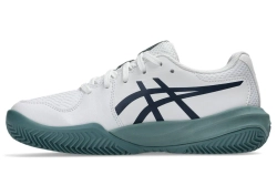 Детские Кроссовки теннисные  Asics Gel-Resolution X GS Clay - white/midnight