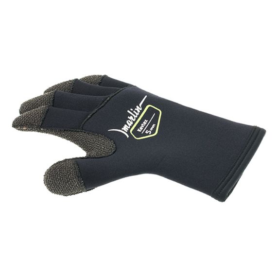 Перчатки Marlin Kevtex 5 мм Черные