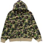 A Bathing Ape Bathing Ape Abc Camo Sweatshirts Cardigan Moderate No Fleece Lined Regular Zip Closure 0zxswm305821q