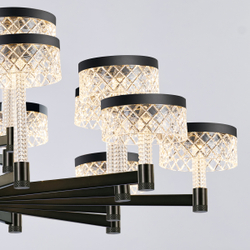 Люстра MD21020075-20A matt black