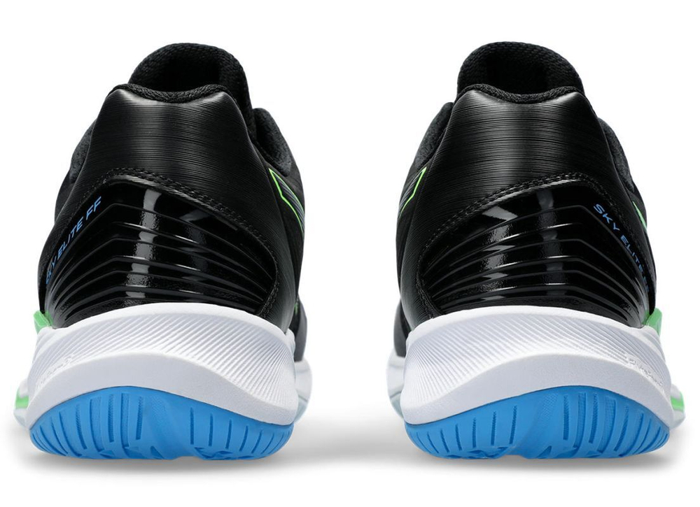 Мужские кроссовки для бадминтона/сквоша Asics Sky Elite FF 2 - черный/лаймовый взрыв