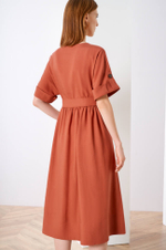 51266 Платье женское (терракотовый)