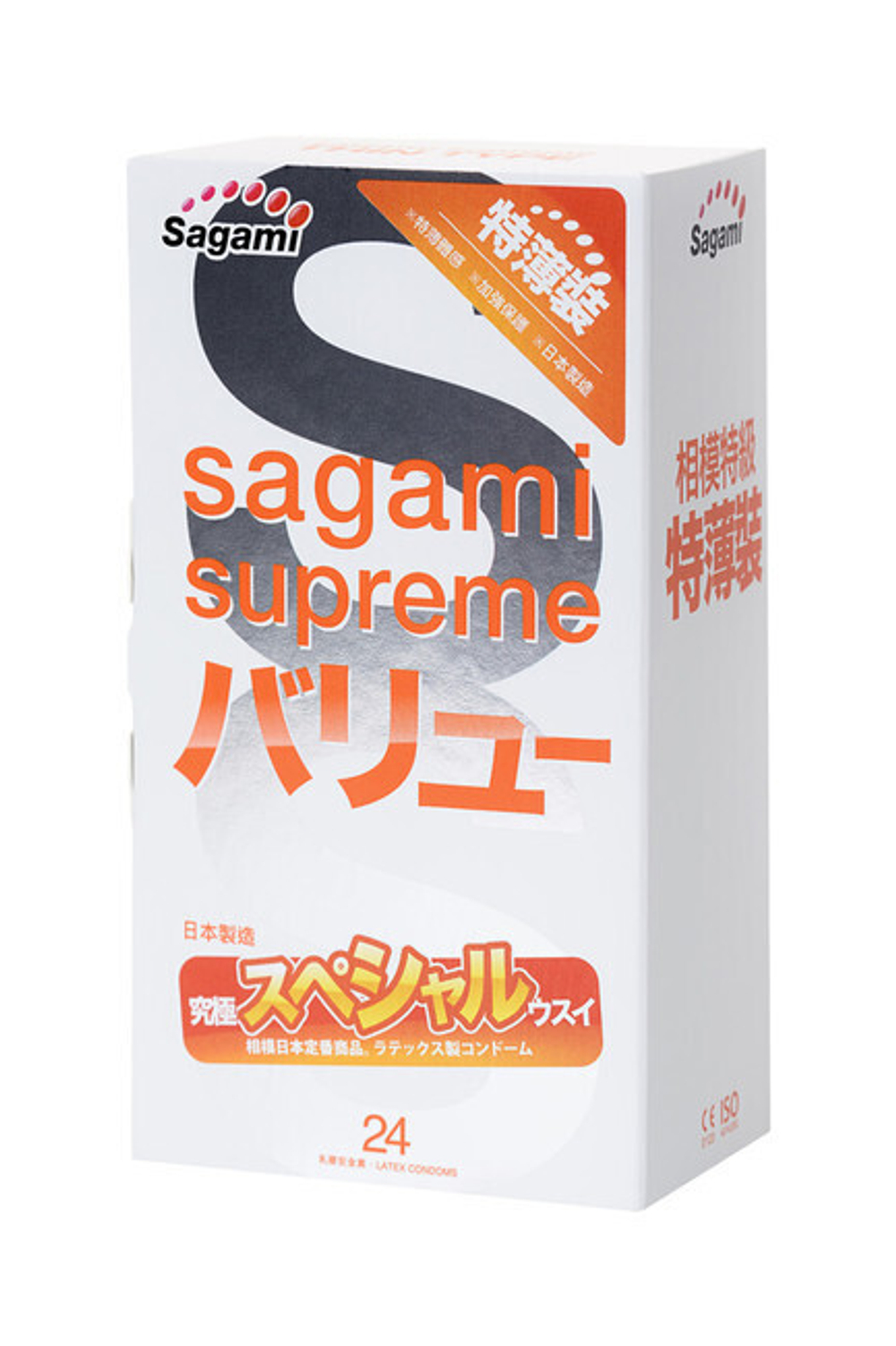 Презервативы латексные Sagami Xtreme №24 (24 шт) (Цвет: прозрачный)