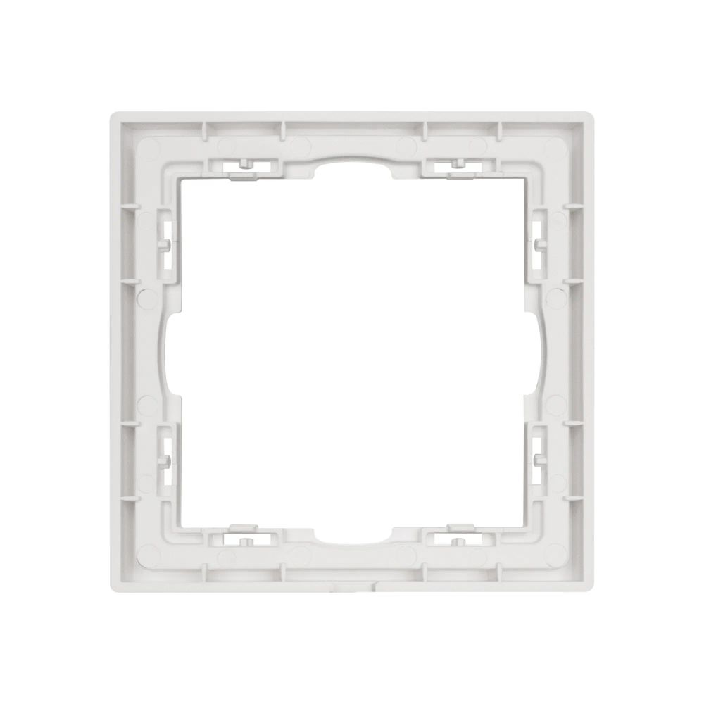 Рамка пластиковая FRM-NOBE-SFPL-1-IS (Arlight, Никель) 059455