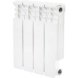 STOUT Space 350  4 секции радиатор биметаллический боковое подключение