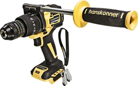 Дрель-шуруповерт аккумуляторная HANSKONNER HCD18165BL PLATINUM, без АКБ и ЗУ