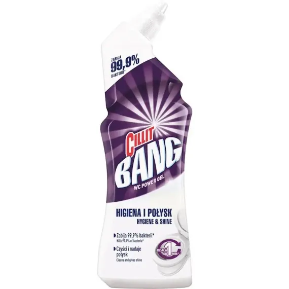Unitaz təmizləyici gel Cillit Bang Ağardıcı güc, 750 ml
