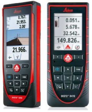 Leica DISTO D410, Leica DISTO S910, Дальномеры лазерные, № в ГРСИ РФ - 60792-15