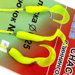 Снасть окуневая (спиннинговая) 14гр, №4, d 0.25мм