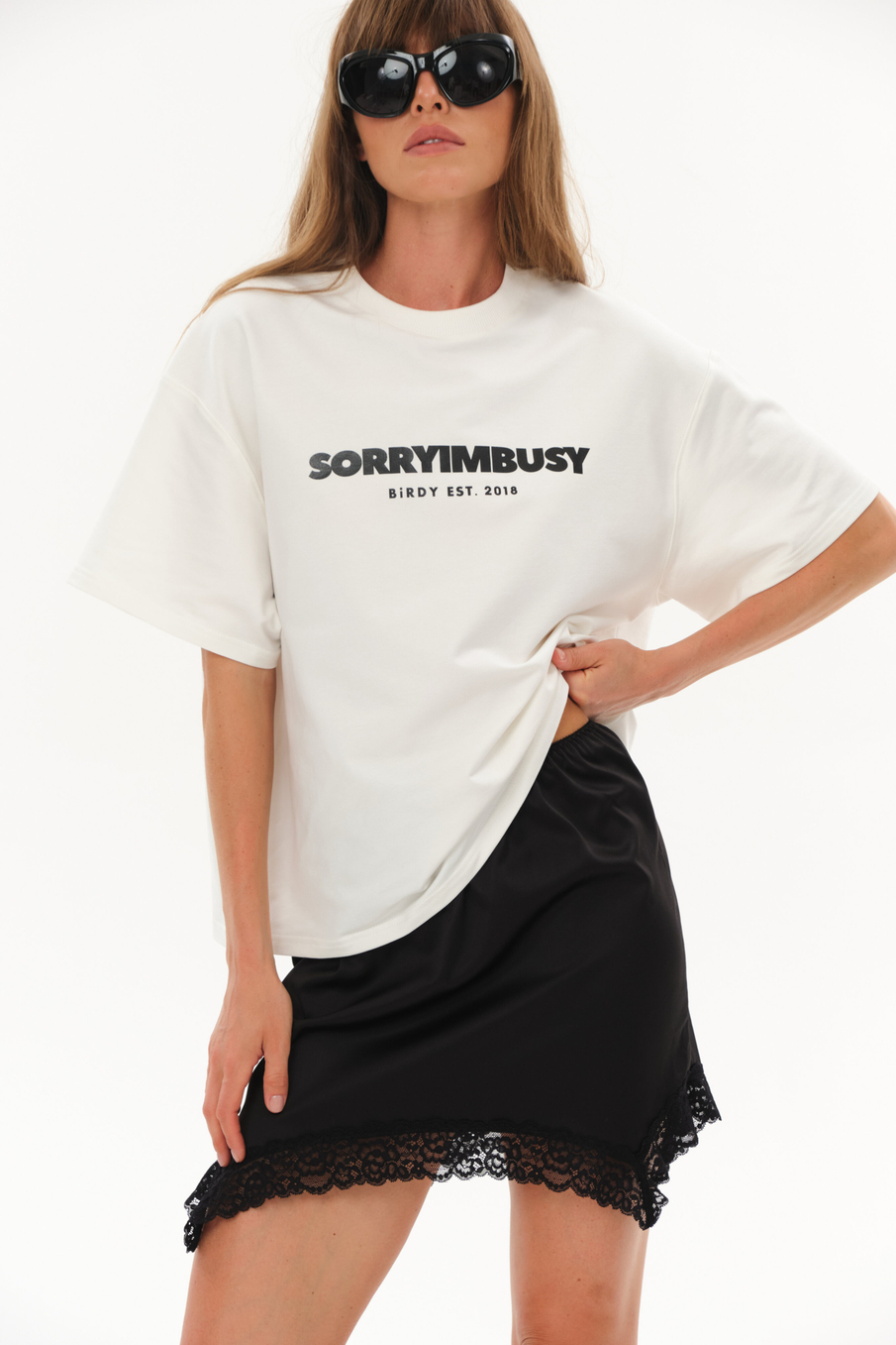 Футболка SORRY I`M BUSY | Белый