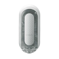 Продвинутый мастурбатор с вибрацией Flip Zero White Electronic Vibration