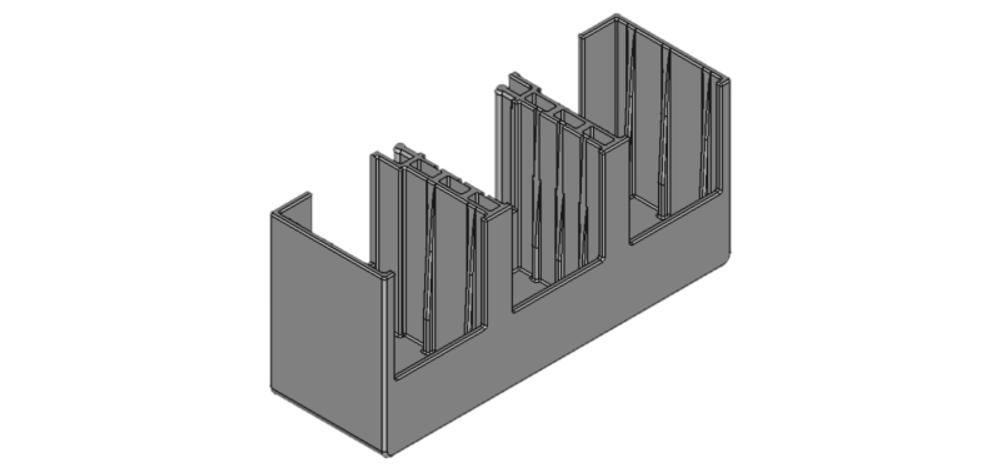 Кожух защитный для силовых клемм MC1G 500-630 SE MFZ4630 Кожух защитный для силовых клемм MC1G 500-630 SE MFZ4630