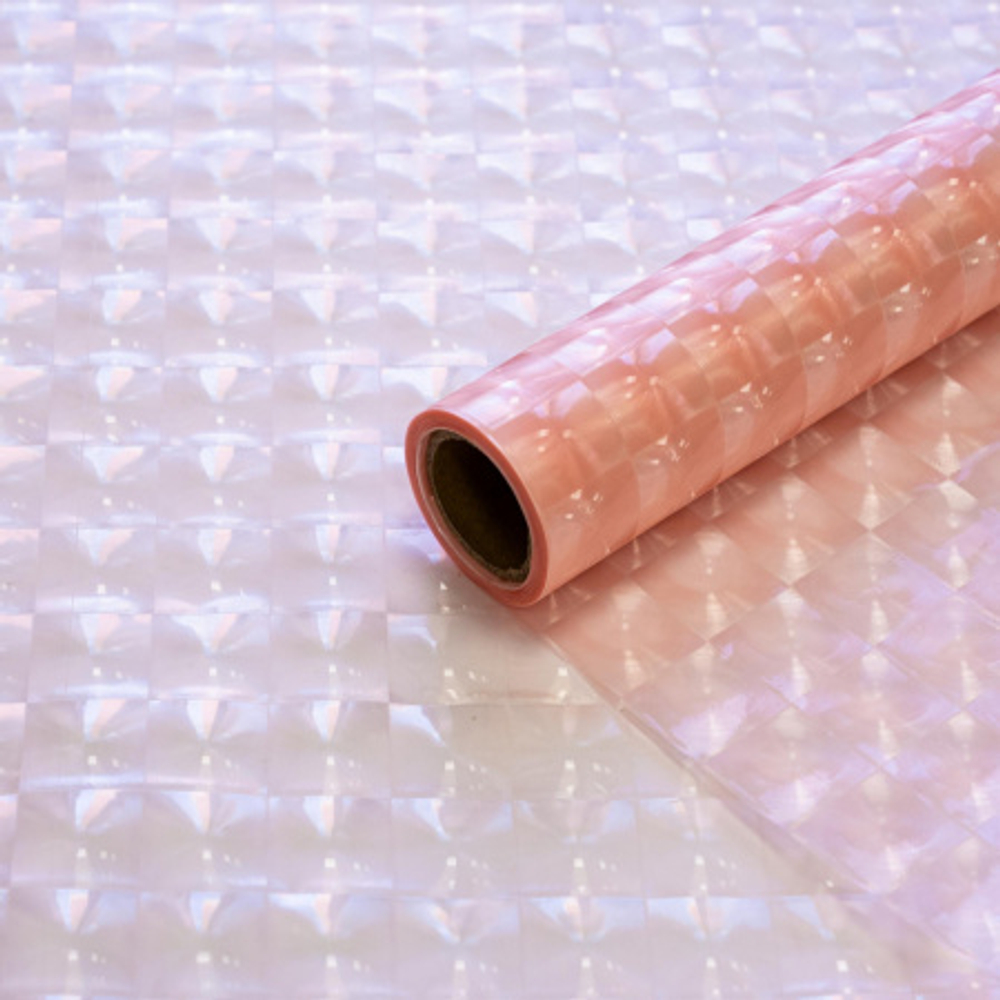 Пленка голограмма "Квадрат" 50см*6м