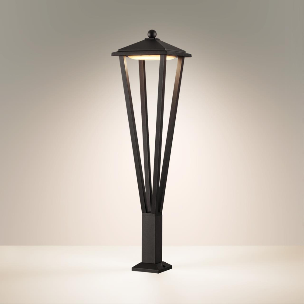 6655/12GL3 NATURE ODL25 673 черный/металл/акрил Уличный светильник IP65 LED 12W 3000K AC85-265V BEARITZ