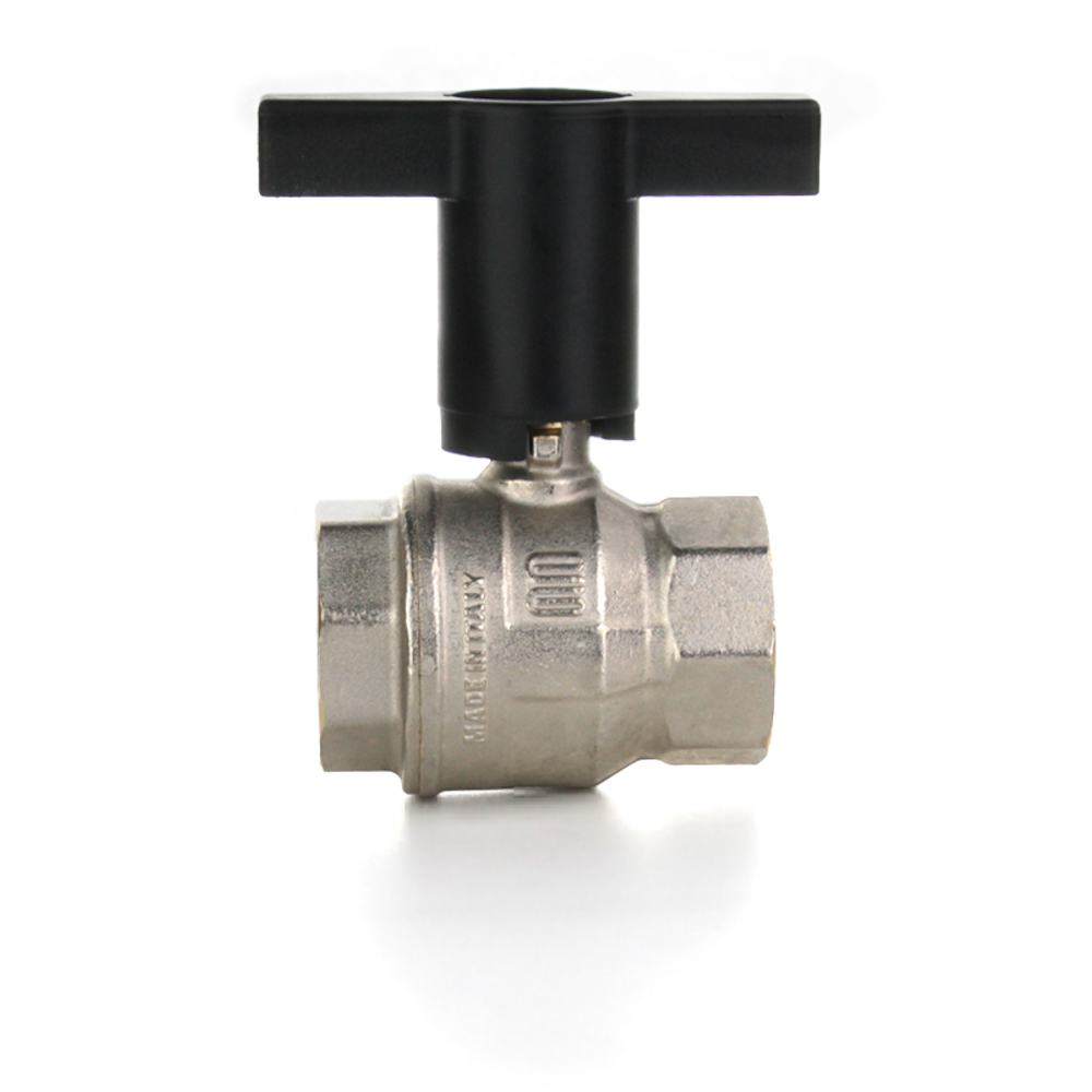 Кран шаровой 1" ВВ, высокая ручка из пластмассы