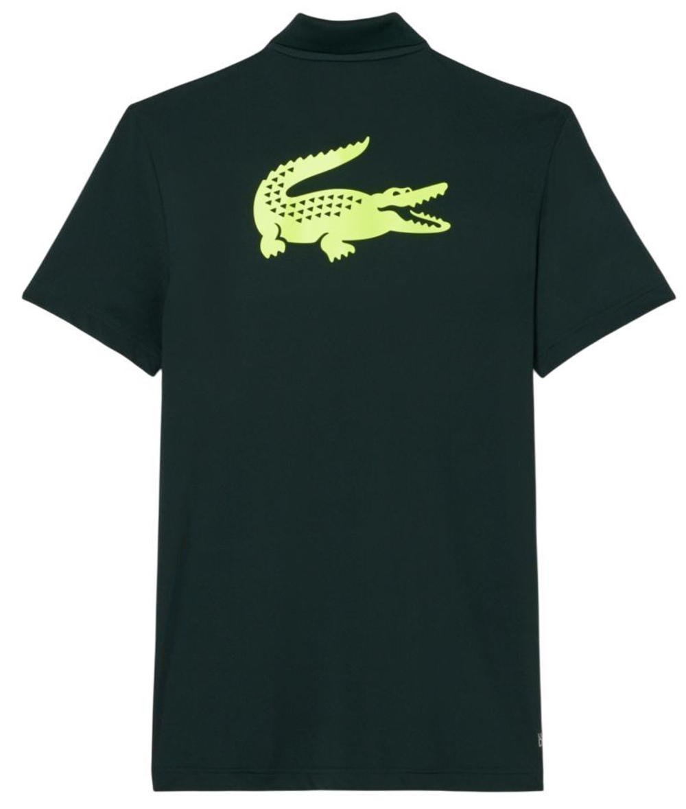 Теннисное поло Lacoste Unisex Rolex Paris Masters Edition Ballboy - sinople green