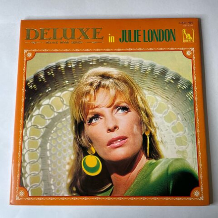 Винтажная виниловая пластинка LP Julie London, Deluxe In Julie London (Япония 1971) (Без Оби) (С Буклетом)