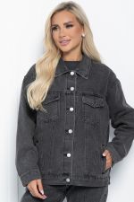 Жакет джинсовый Оклахома (серый) Б11178 LT Collection
