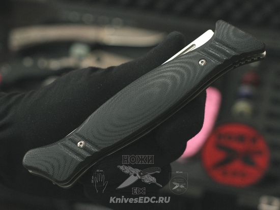 Складной нож Steelclaw Пластун-2 c клинком из стали D2, рукоять G10