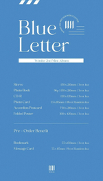 WONHO - Blue letter (III ver.)