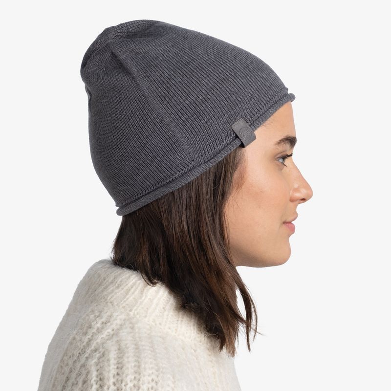 Вязаная шапка Buff Hat Knitted Lekey Grey Heather Фото 4