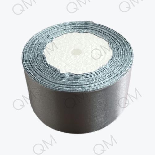 Лента атласная 5 см 25 ярдов (серый) №059