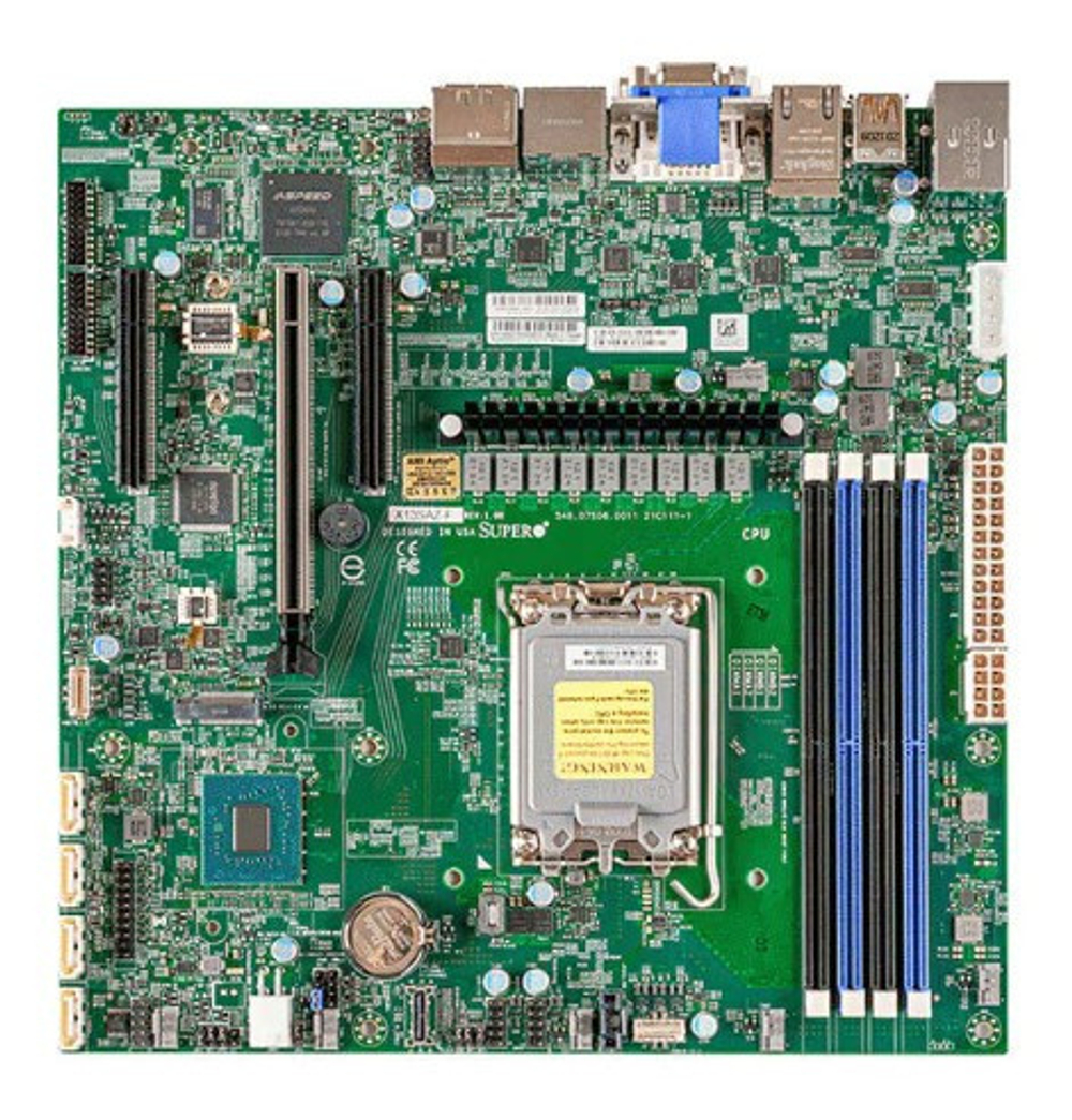 Материнская плата mATX Supermicro MBD-X13SAZ-F-B