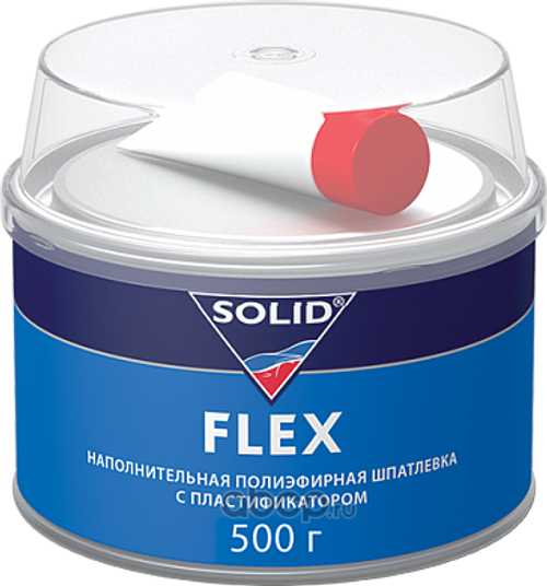 Шпатлевка Solid FLEX 0,5 кг наполнит. с пластификатором (SOLID)