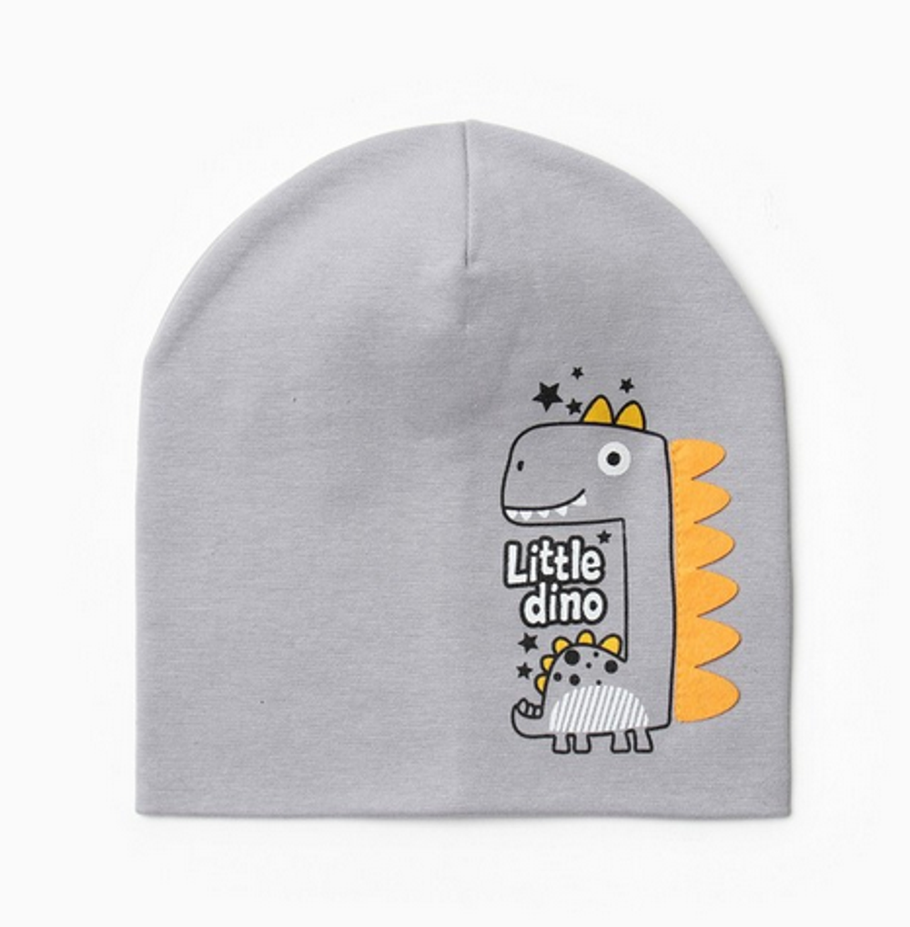 Шапка детская, цвет светло-серый, р. 46/ 9895959 Мегашапка