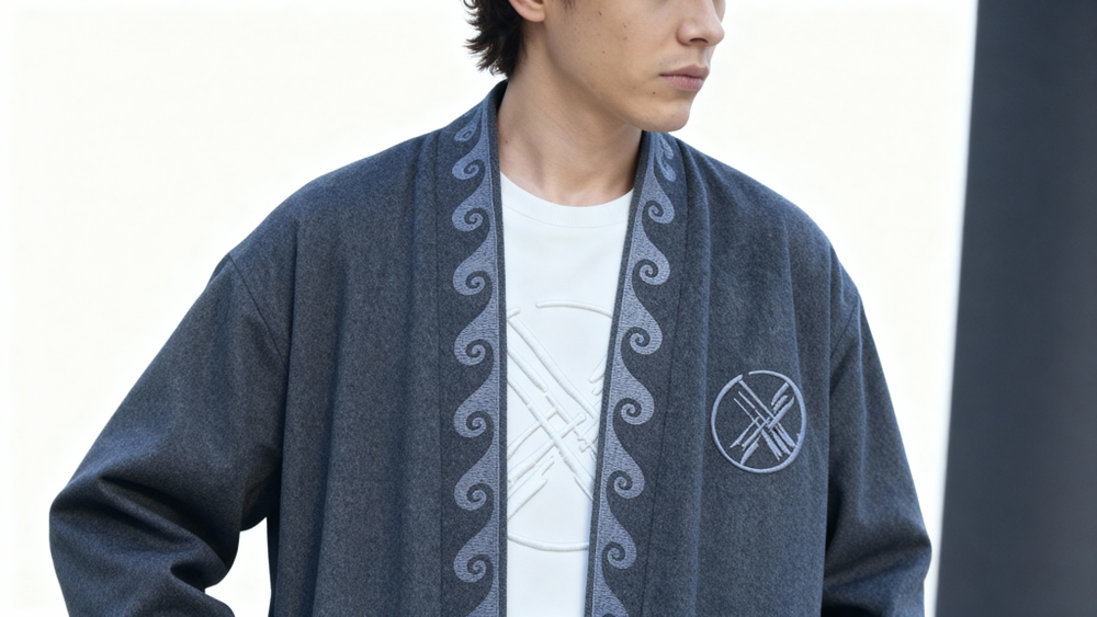 Шапан шерстяной OYU TOLQYN GREY