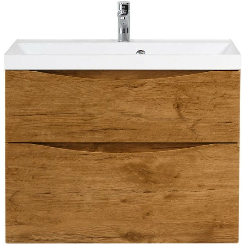 Тумба под раковину BelBagno Marino 80 MARINO-H60-800-2C-SO-RN-P подвесная Rovere Nature