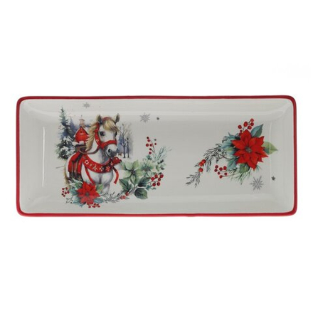 GAEM Блюдо "Лошадь", L28 W12 H3 см