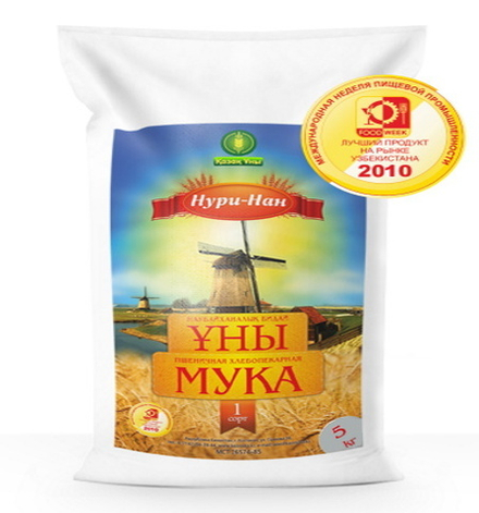 Мука пшеничная "Нури-Нан" 5кг. Казахстан