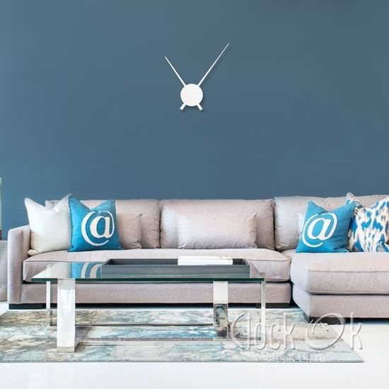 Настенные часы без цифр Simple