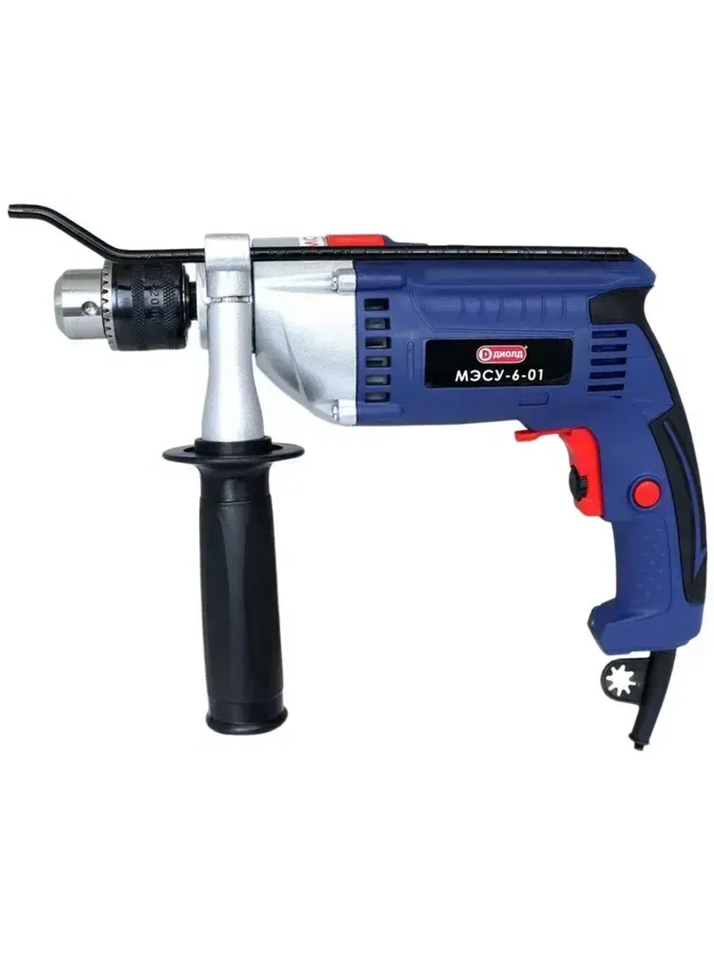 Дрель ударная сетевая ДИОЛД МЭСУ-6-01, 900Вт, 2500 об/мин, 40000 уд/мин