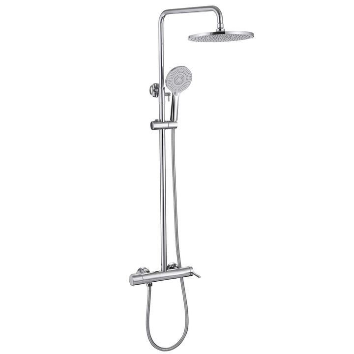 Душевая стойка ABBER Emotion AF8816L с изливом, хром