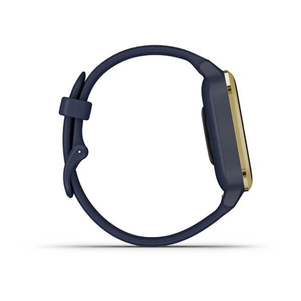 Смарт-часы Garmin Venu Sq Music Edition темно-синий с золотистым алюминиевым безелем,  010-02426-12