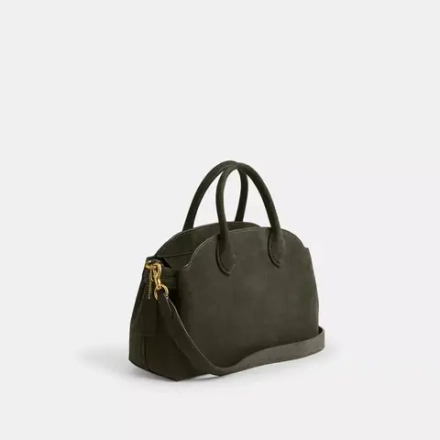 COACH СУМКА SOFT EMPIRE 28, ОЛИВКОВЫЙ