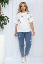 Блуза Ампир (белая) Б13166-20М LT Collection