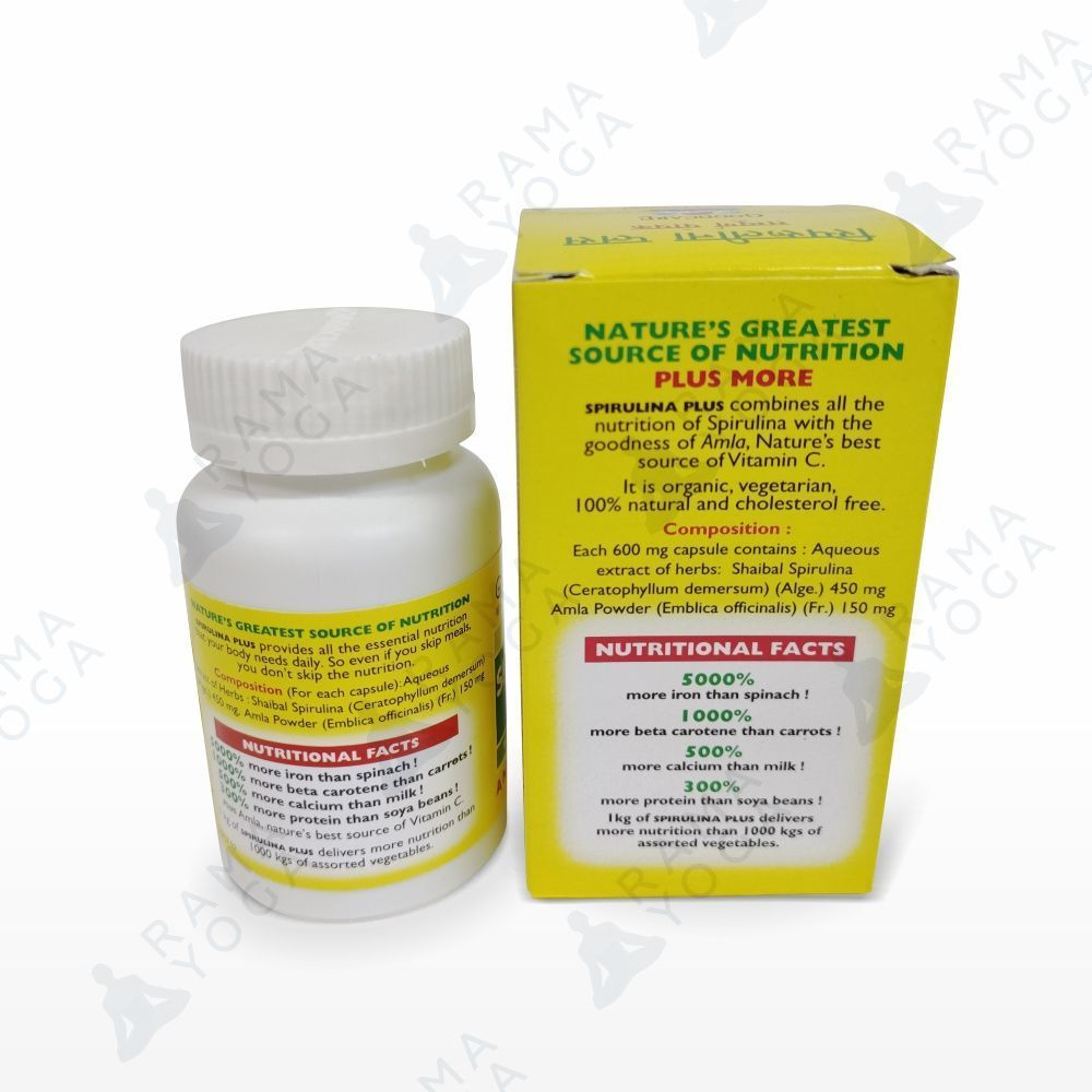 Спирулина Плюс с амлой в таблетках / Spirulina Plus with amla Goodcare