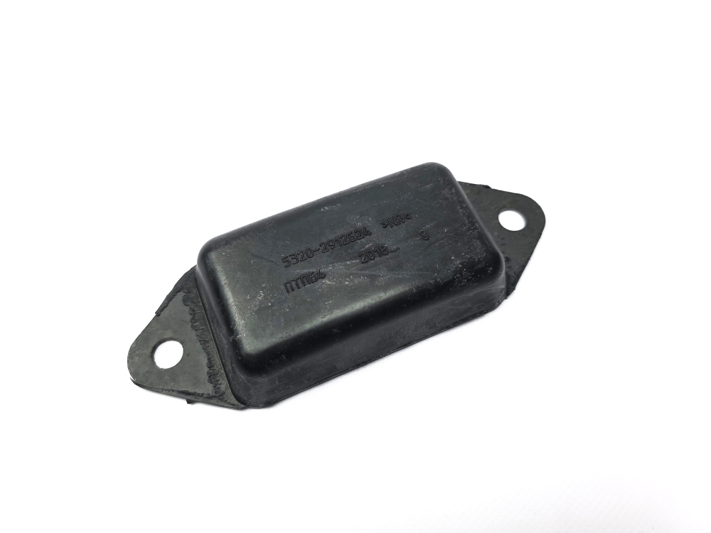 Буфер задней рессоры а/м КАМАЗ (мет. 3мм, резина NR, ГОСТ/ МБС/Код: PT29-12624) ПТРТИ г. Балаково