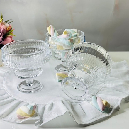 Lenardi 588-586 Набор из 6 креманок 320мл в под.уп.(х8)Стекло