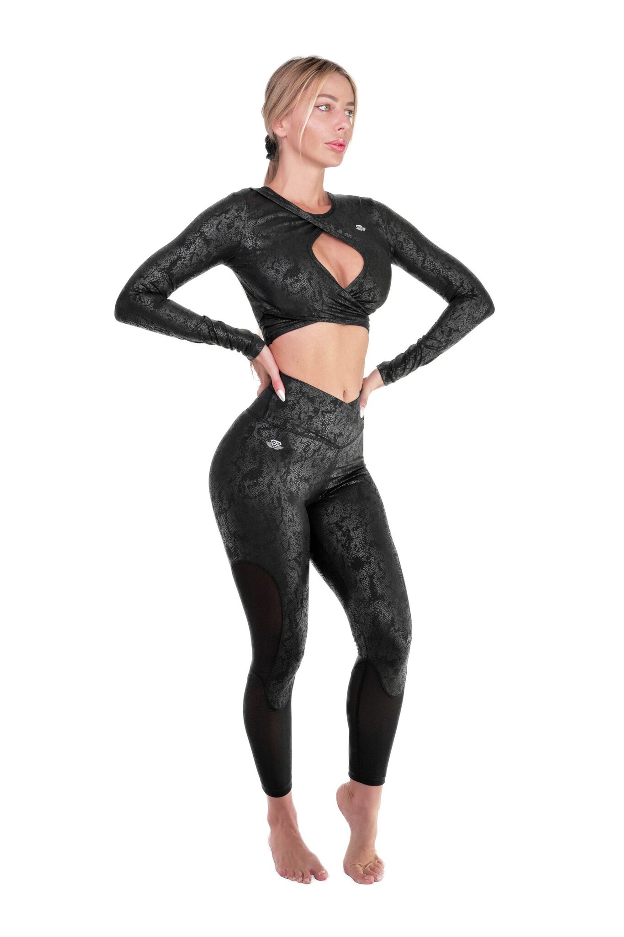 Леггинсы BODY ENGINEERS ALDEA Tech 2.0 Legging Metallic Black