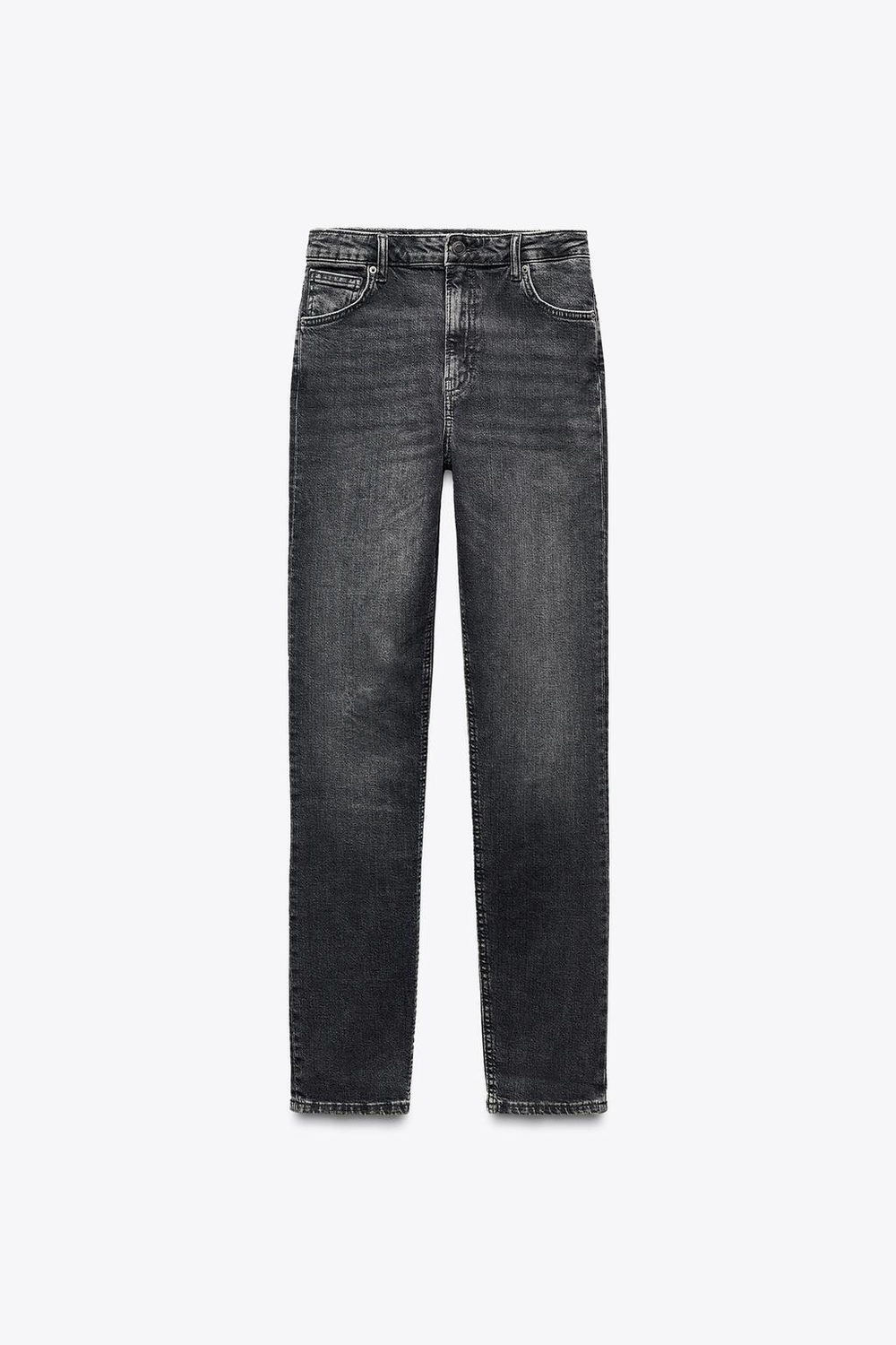 Джинсы skinny с высокой посадкой — zw collection
