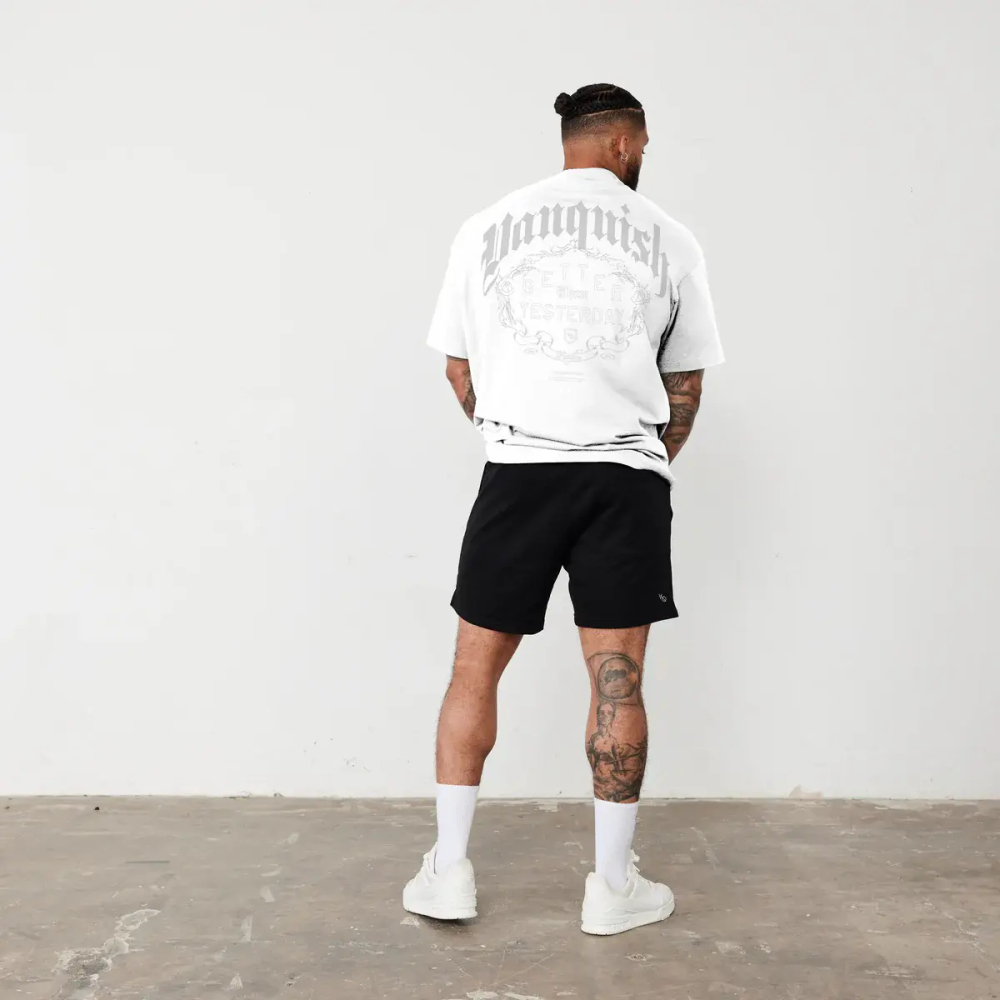 Футболка VANQUISH Revolve Wreath Oversized T-Shirt White