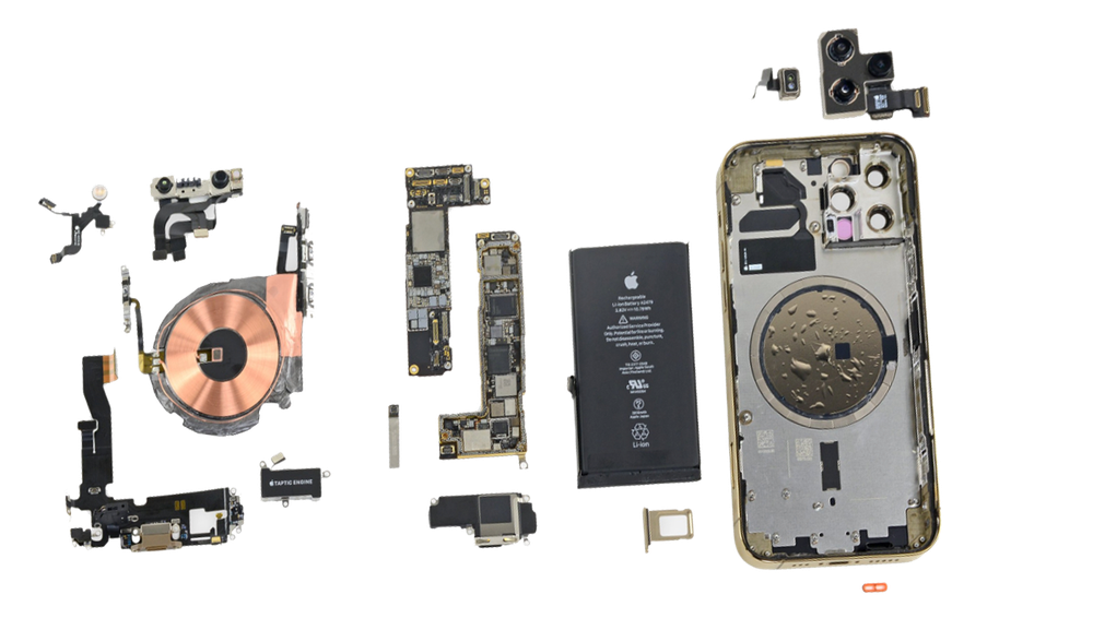 Восстановление после попадания влаги iPhone 12 Pro