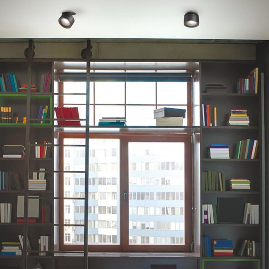 358783 SPOT NT21 458 черный Светильник встраиваемый светодиодный IP20 LED 25W 4000K 2200Лм 100-265V GRODA